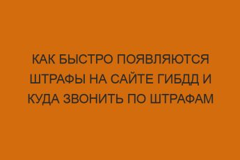 Как быстро появляются штрафы на сайте ГИБДД и куда звонить по штрафам 6 kak bystro poyavlyayutsya shtrafy na sayte gibdd i kuda zvonit po shtrafam 1249